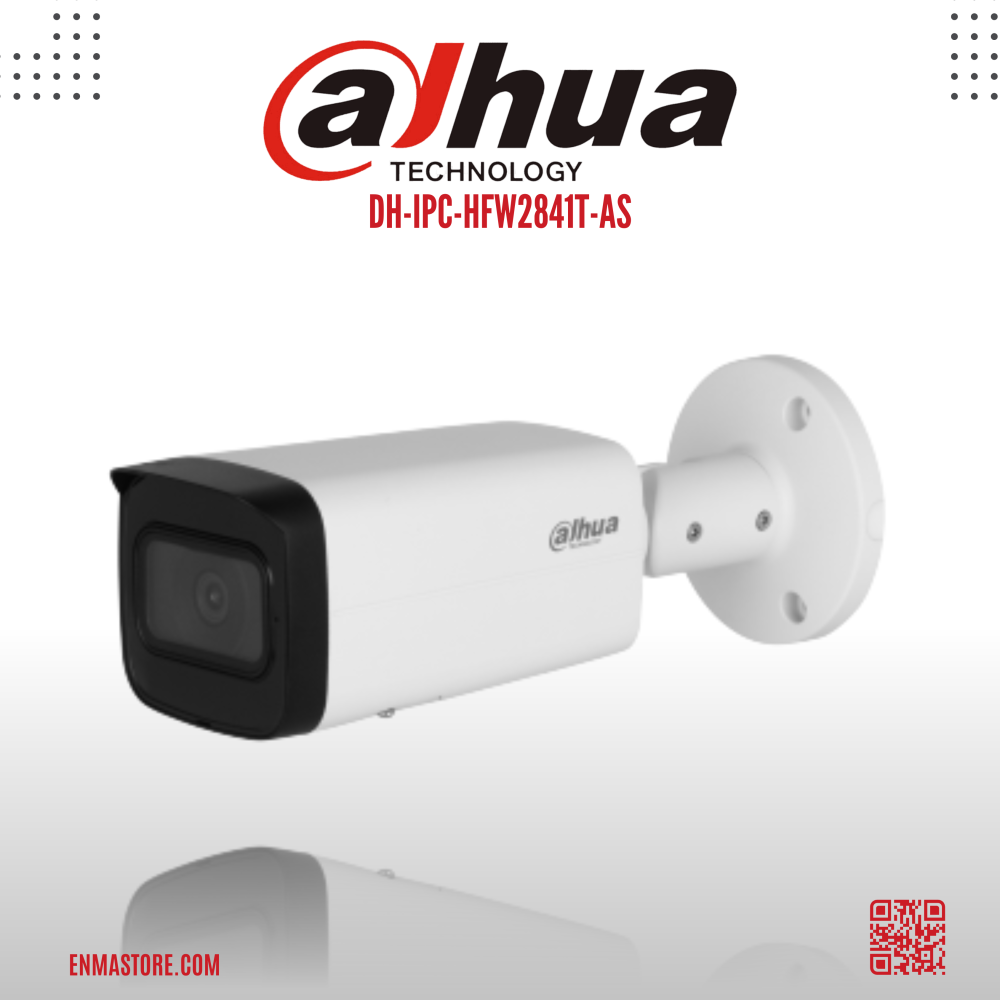 Dahua Network Camera 8MP IR Fixed-focal Bullet WizSense DH-IPC-HFW2841T-AS - Image 3