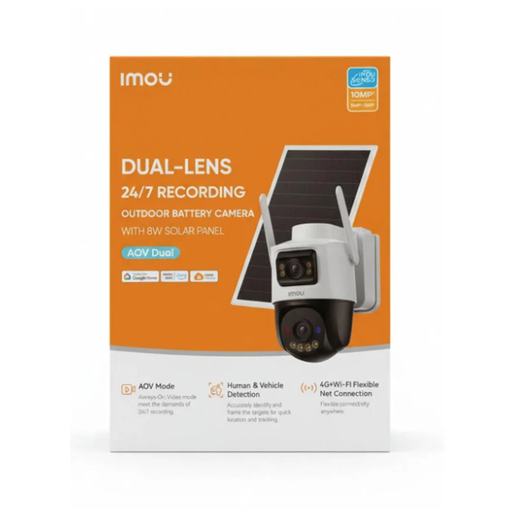 IMOU Dual Lens 5 MP + 5 MP Camera Smart Solar Security - Image 4