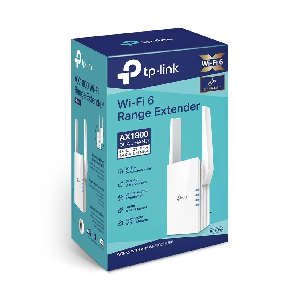 TP-LINK RE605X AX1800 Wi-Fi Range Extender - Image 4