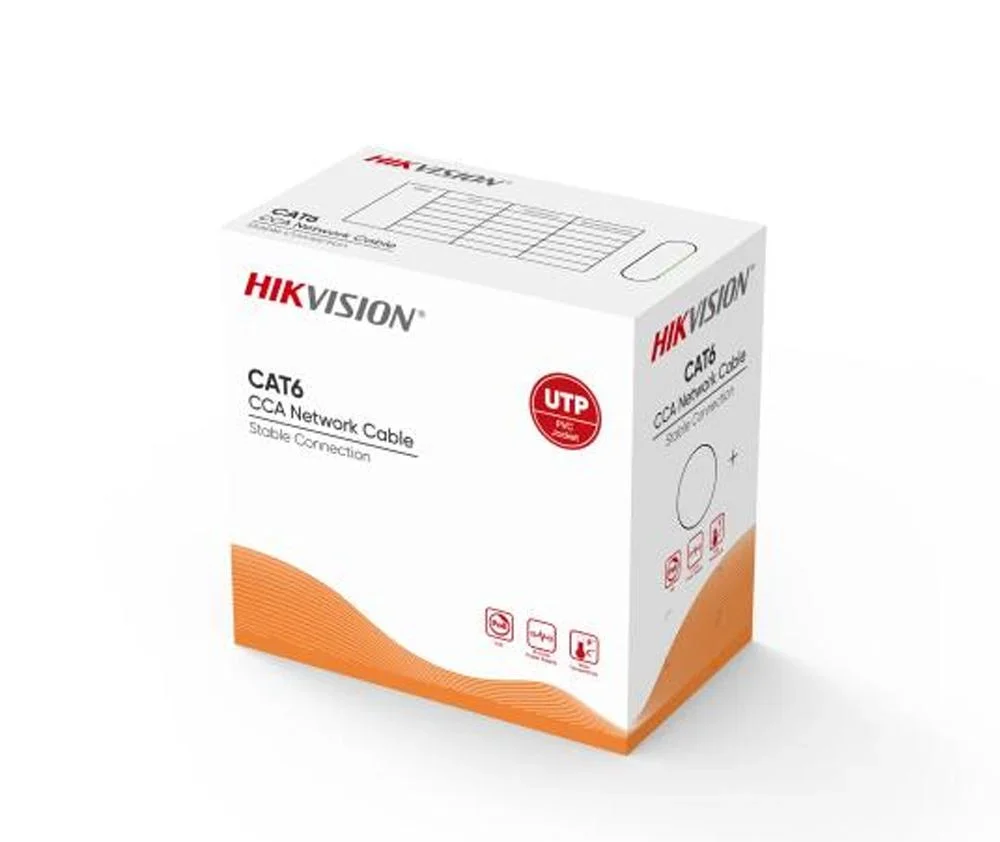 Hikvision DS‑1LN6UU/CCA Cat 6 U/UTP Network Cable