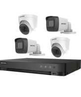 Hikvision 2MP 2 Outdoor + 2 Indoor Camera Surveillance System