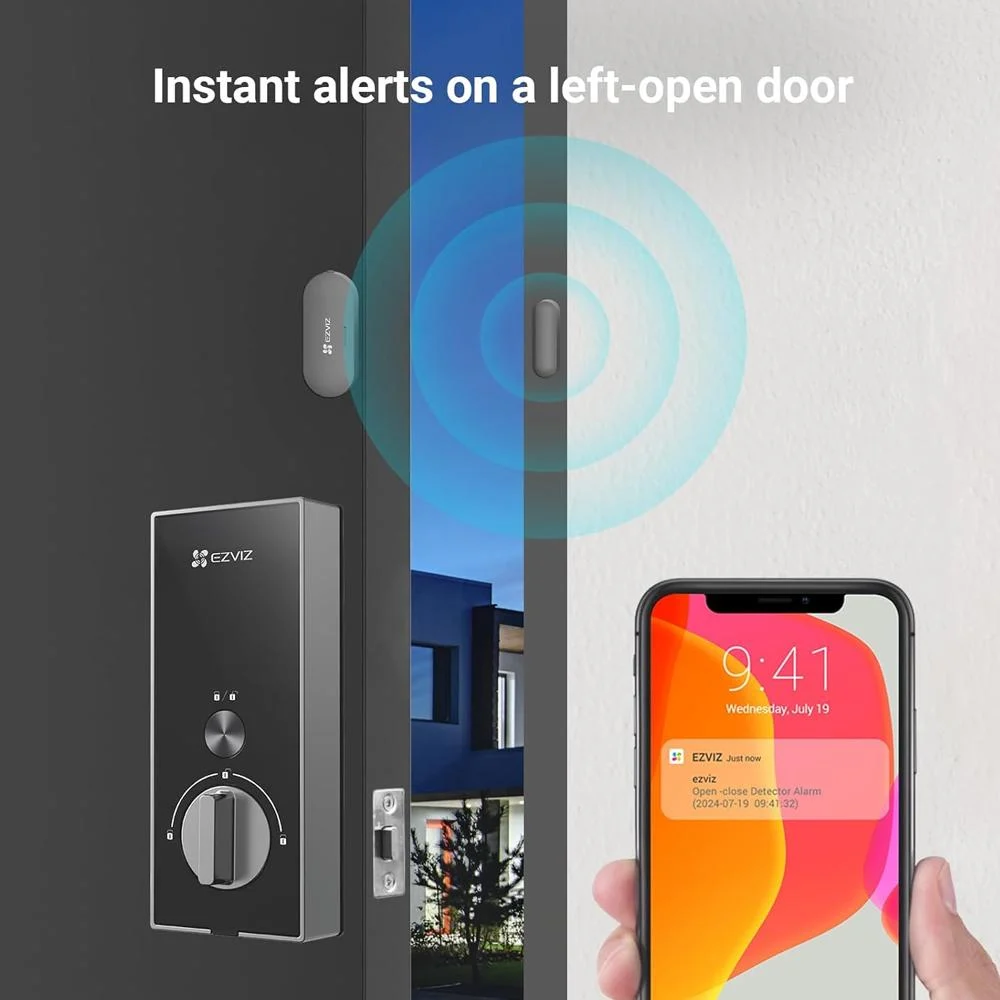 EZVIZ DL04 Pro Smart Door Lock CS-DL04-R100-WBCP-GR – Keyless Entry - Image 5