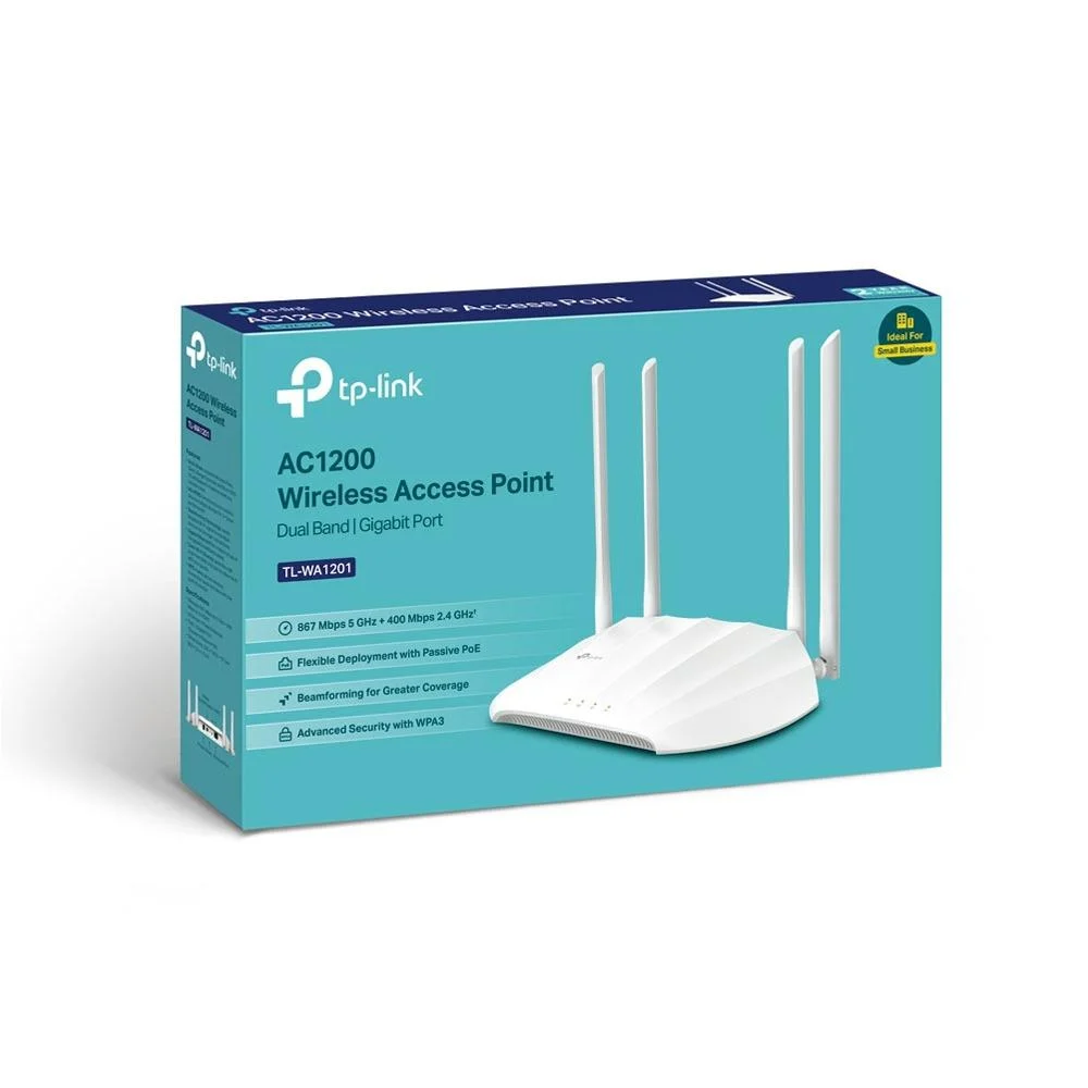 TP-LINK TL-WA1201 V3 AC1200 Wireless Access Point - Image 3
