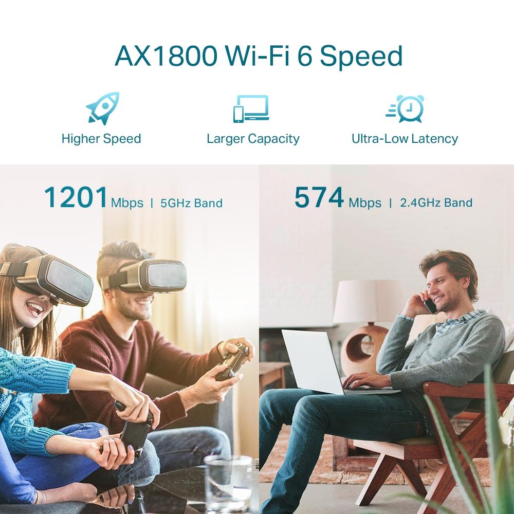 TP-LINK RE605X AX1800 Wi-Fi Range Extender - Image 8