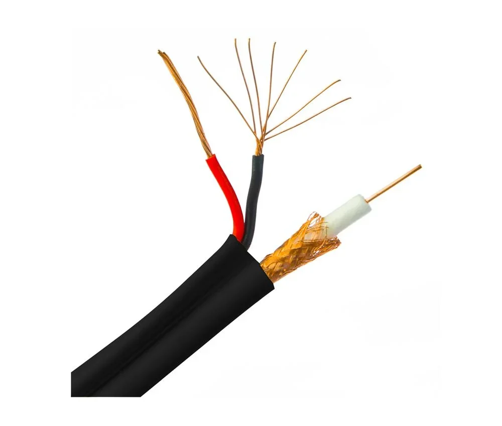 RG59 Coaxial Cable with Power – 100M