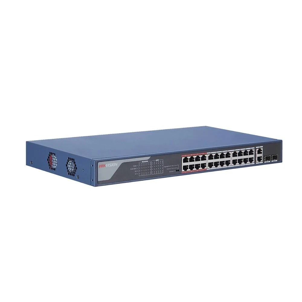 DS-3E0326P-E/M 24 Port Fast Ethernet Unmanaged POE Switch - Image 3