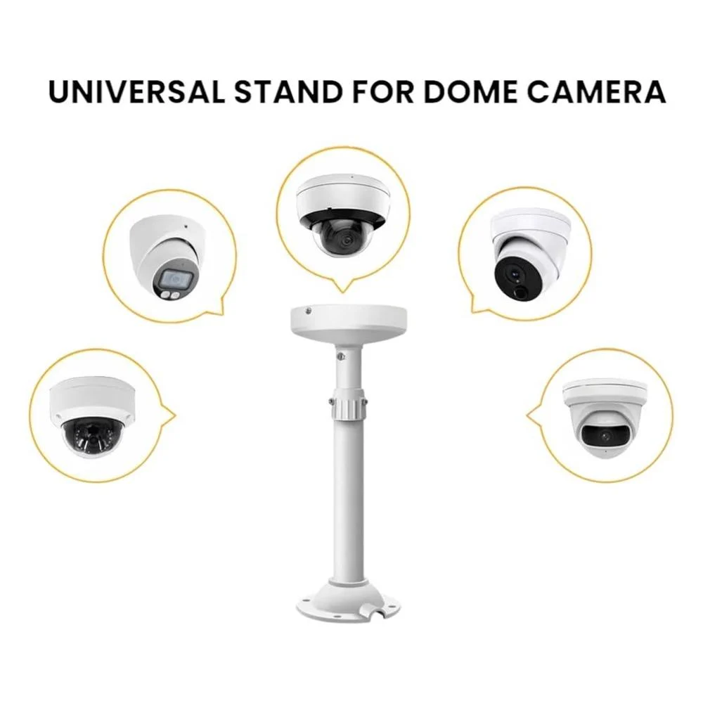 Adjustable CCTV Security Camera Stand 60–100cm Indoor Wall & Ceiling Mount Bracket - Image 6